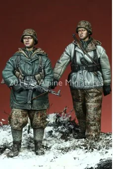1/35 model kit resin kit Grenadier Set Perang Akhir (2 Angka) 282