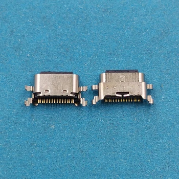 10 Buah Steker Konektor Pengisi Daya USB Tipe C untuk ZTE Blade V20 20 VSmart V Smart 2050 / A7S 2020 V1050 V2020 8010 Port Dok Pengisi Daya