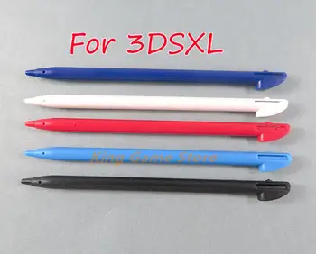 2 buah Pengganti Stylus Hitam Putih Merah Biru untuk Nintendo 3DS XL LL Pena Layar Sentuh untuk 3DSXL untuk 3DSLL Pena sentuh Gaya B