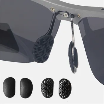 2 Buah / Tas Kacamata Hitam Silikon Berongga Kantung Udara Bantalan Hidung Lembut Bayonet Kacamata Nyaman Bersirkulasi Antiselip