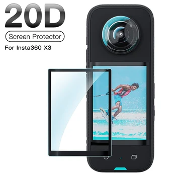 20D Film Pelindung Lembut untuk Insta360 X3 Film Pelindung Layar Kamera untuk Insta360 X3 Aksesori Kamera Aksi Panorama