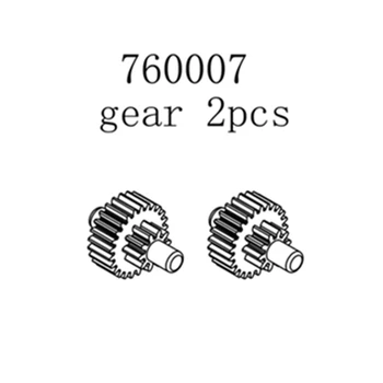 760007 Balap Turbo 1: 76 Suku Cadang Perlengkapan Mobil RC 2 buah Dikemas