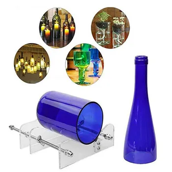 Alat Mesin Pemotong Botol Kaca Profesional untuk Memotong Botol Kaca Bir Anggur Pemotong Botol DIY Alat Potong Mesin