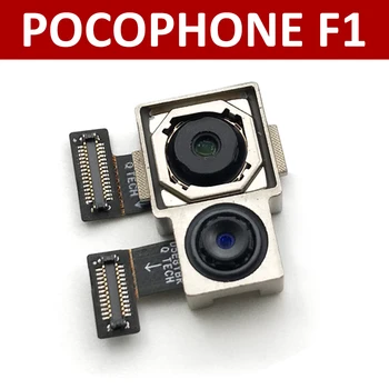 Asli untuk Xiaomi Pocophone Poco F1 Belakang Kamera Belakang Besar Kabel Fleksibel Modul Kamera Utama Suku Cadang Pengganti
