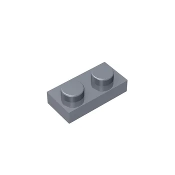 Blok Bangunan Kompatibel dengan Lego 3023 6225 Pelat Teknis 1 x 2 Berlubang Set Perakitan Suku Cadang Aksesori MOC Batu Bata DIY