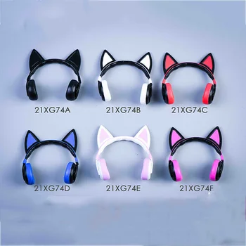 Dalam Stok VSTOYS 21XG74 1/6 Skala Aksesori Adegan Model Headphone Telinga Kucing Cocok untuk Tubuh Figur Aksi 12