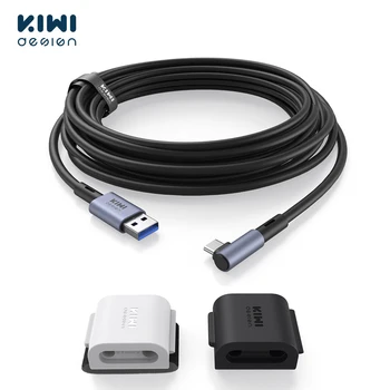 Desain KIWI Kabel Tautan USB3.0 ke Tipe C untuk Aksesori Oculus Quest 2 16 Kaki/5M Kecepatan Transfer Data Maksimum 5 Gbps Kabel USB C VR