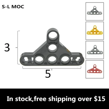 Dijual Blok Bangunan 99773 Koleksi Batu Bata Segitiga Tipis Tipe II Modifikasi Mainan Modular Massal untuk MOC Teknis DIY 1 Buah