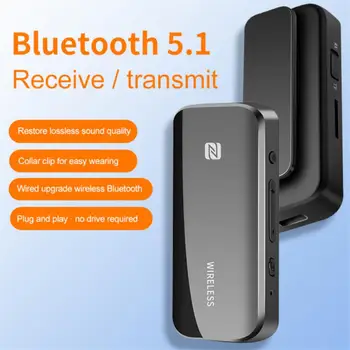 Dongle Nirkabel untuk Tv Pc Speaker Kit Mobil Penerima Bluetooth Jack 3.5 Mm Pemancar Penerima Audio Pengisi Daya Tipe C Bebas Genggam