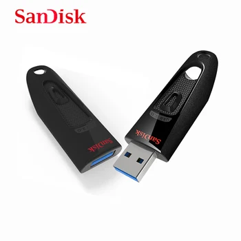 Flashdisk USB 3.0 Sandisk 128 gb 64 gb 32 gb 256 GB Flashdisk USB 32 64 128 16 GB Pen Drive Stik USB Disk pada Memori Utama
