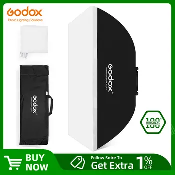Godox 50x70cm 60x60cm 60x90cm 80cm Kotak Lunak Studio Foto dengan Dudukan Universal untuk Godox K-150A K-180A E250 E300 300SDI
