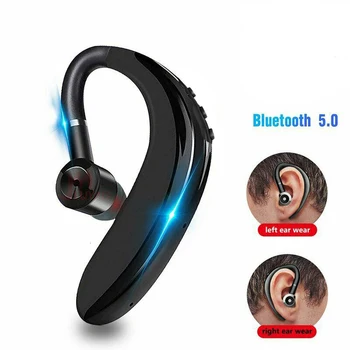 Headset Tahan Air Panggilan Bebas Genggam Bisnis S109 Earphone Nirkabel Kompatibel Bluetooth Headset Bluetooth Nirkabel