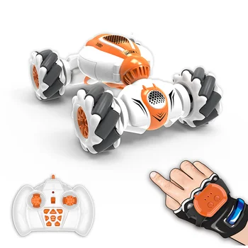 Jam Tangan Remote Control Mobil Aksi RC Baru Sensor Gerakan Mainan Listrik Mobil Drift RC Mainan Rotasi 4WD untuk Anak Laki-laki Natal