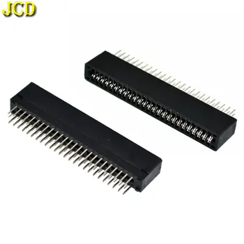 JCD 1 Buah Slot Kartrid Permainan Konektor 50 Pin Slot Kartu Interval 2.5 mm untuk Konsol N64