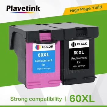 Kartrid tinta Plavetink 60XL 60 kompatibel untuk hp photosmart C4780 C4783 C4795 C4799 D110a F2400 deskjet D1660 D1663 D2530 D2545