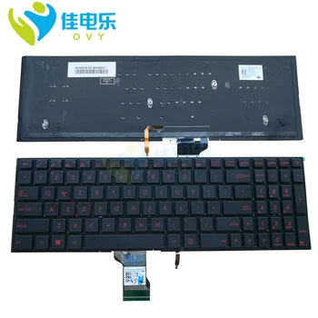 Keyboard Baru untuk ASUS ROG G501 G501J G501JW G501V G501VW Q501 Q501L Q501LA Tata letak AS dengan lampu latar 0KNB0-662MUS00 9Z. N8SBQ.V01