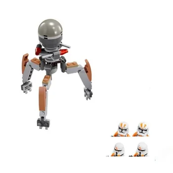 Kompatibel 75036 Utapau Troopers Blok Bangunan Mainan Figur Aksi Mini
