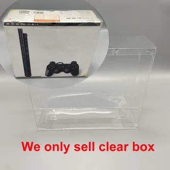 Kotak Pelindung Transparan Untuk PS2 1000/70006/77000/90000 Kotak tampilan koleksi Khusus Konsol