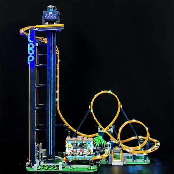 Lampu LED Kit untuk LEGO 10303 Loop Coaster Blok Bangunan Batu Bata Mainan Only