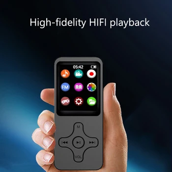 Layar Warna 1,8 inci Pemutar Musik MP3 Bluetooth Mini Pembaca E-book Olahraga Radio FM MP4 Siswa Walkman untuk Speaker Win8 / XP / VISTA