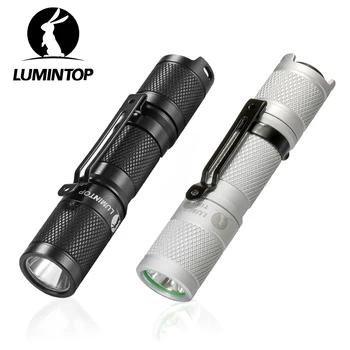 LED EDC Senter Pertahanan Diri Portable Mini Outdoor Torch Light Kuat Strobo Hiking Camping 14500 Baterai ALAT AA