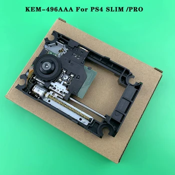 Lensa Laser KEM-496AAA KEM 496A dengan Mekanisme Dek untuk Playstation 4 PS4 Slim Pro Drive DVD Rel Motor Geser Pickup Optik