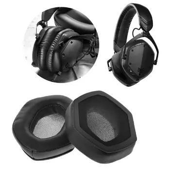 Linhuipad V-MODA XS Bantalan Telinga Memori Bantalan untuk V-Moda Crossfade 2 Headphone Over-Ear Nirkabel M-100 LP2