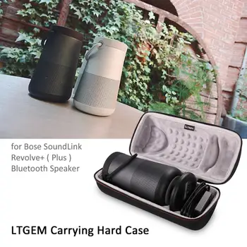 Ltgem EVA Hard Case untuk Bose SoundLink Revolve+ Speaker Pelindung Perjalanan Membawa Tas Penyimpanan(Hanya case)