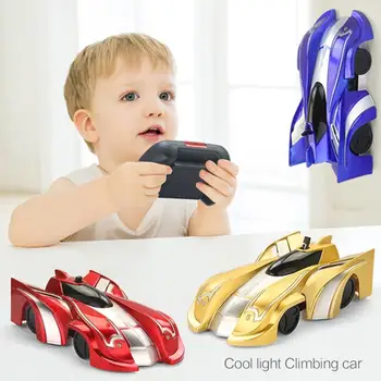 Mainan Mobil Panjat Dinding Mobil RC Baru Mainan Balap Berkedip Drift Mobil Remote Control Mobil Anti Gravitasi untuk Hadiah Mainan RC Aksi Mini Anak