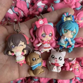 Mainan Permen BANDAI Star Twinkle Suto PuriKyua Precure Pretty Cure Ala Mode Maho Anak Perempuan Precure Go Mainan Gantungan Kunci Figur Putri
