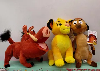 Officia Disney the Lion King Timon Kion Pumbaa Mainan Mewah Boneka Binatang Lucu 20cm 8