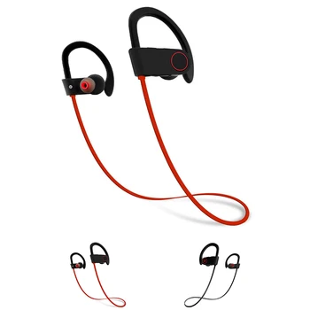 Olahraga Bluetooth 4 1 Headset Stereo Pengait Telinga Gantung Earphone Nirkabel Headset Headphone Lari