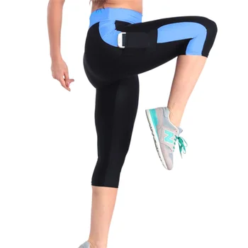 Olahraga Wanita Kebugaran Lari Yoga Celana Side Puffs Elastis Push Up Legging Olahraga Celana Ketat Olahraga Anak Perempuan Celana Plus Ukuran