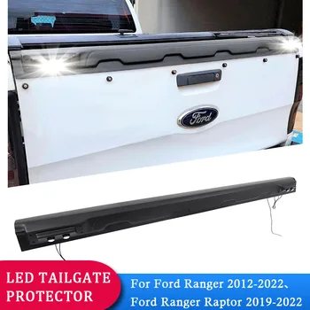 Penutup Gerbang Ekor LED untuk Model Ford Ranger 2012-2022 Tahun T6 T7 T8 XTL XL WILTRAK untuk Aksesori Mobil Ford Ranger Roptor 4X4
