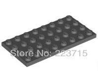 * Piring 4x8*3034 10 buah Batu bata blok pencerahan DIY, kompatibel dengan partikel Rakitan lainnya