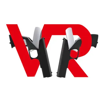 Pistol Game VR 2022 Untuk Oculus Quest 2 Pegangan Pegangan Pistol Pengontrol Toch Pengalaman Bermain Game Penembak FPS yang Ditingkatkan Aksesori VR