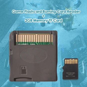 R4 DS Video Game Kartu Memori untuk Nintend NDS NDSL Burning Permainan Kartu Kartu Flash Mendukung Adaptor Kartu TF Burning Card Reader