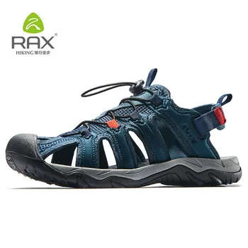Rax Sepatu Hiking Pria Sepatu Sandal Olahraga Luar Ruangan Ringan Bersirkulasi Sneakers Pantai Pria Sepatu Memancing Cepat Kering Pria 466