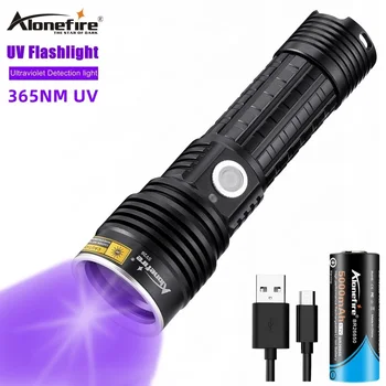 Sendirinya SV26 Senter Ultra Violet UV 15W Filter Hitam LED Obor Ultraviolet Daya Tinggi untuk Deteksi Sidik Jari Jejak
