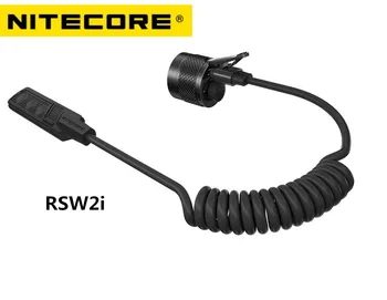 Senter Nitecore RSW2i Asli Sakelar Tekanan Jarak Jauh Taktis Tipe USB-C untuk P10i P10iX P20i P20iX P30i