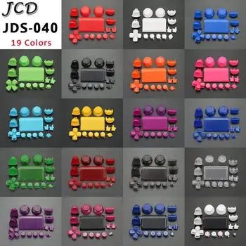 Set Tombol Pemicu JCD 19 Warna L1 R1 L2 R2 Pengganti Pengontrol Ramping PS4 Pro untuk Kit Tombol PS4 4.0 JDS 040