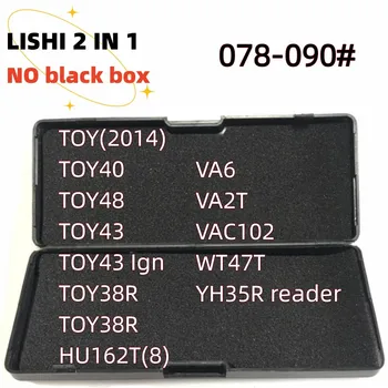 Tidak Ada kotak hitam Asli Lishi 2 in 1 TOY2014 TOY40 TOY48 TOY43 TOY38R HU162T8 VA6 VA2T VAC102 WT47T YH35R Alat Tukang Kunci Pembaca