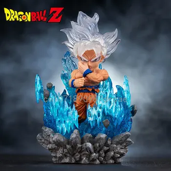 Tokoh Anime Dragon Ball Goku Vegeta Efek Cahaya Figur Aksi DBZ Mainan Patung Koleksi Saiyan Super Hadiah Dekorasi Figurine