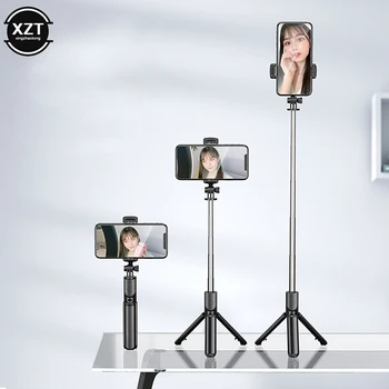 Tongkat Selfie Monopod Tripod Nirkabel yang Dapat Diperpanjang Tongkat Selfie yang Kompatibel dengan Bluetooth untuk Aksi Olahraga Gopro Huawei Xiaomi iPhone