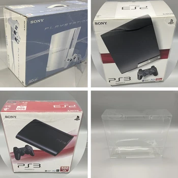 Transparan Kotak Pelindung untuk PS3 2000/4200 Mengumpulkan Kotak untuk Sony PlayStation 3 PS3 Host Permainan Shell Jelas Tampilan Case