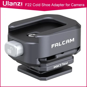 Ulanzi FALCAM F22 Sistem Rilis Cepat Adaptor Sepatu Dingin untuk Tripod Sangkar Kamera DSLR Nikon Canon Sony