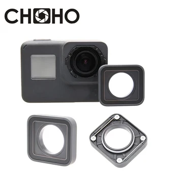 Untuk GoPro 5 6 7 Aksesori Hitam Pelindung Penutup Lensa Filter UV Bagian Perbaikan untuk Kamera Olahraga Go Pro HERO