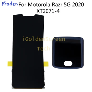 Untuk Motorola Moto Razr 5G 2020 XT2071-4 Layar LCD+Rakitan Digitizer Layar Sentuh Pengganti untuk Motorola Razr 5G LCD