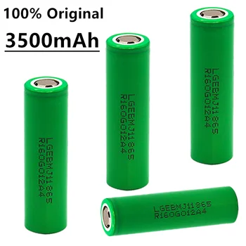 1-20 buah 3.7 v 3500 mAh INR18650 MJ1 18650 Baterai Baterai isi Ulang INR18650MJ1 10A Debit untuk baterai Lithium MJ1