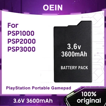 1 buah Paket Baterai Lithium 3.6 V 3600mAh untuk Sony PSP2000 PSP3000 PSP-S360 PlayStation Gamepad Portabel Sel Isi Ulang